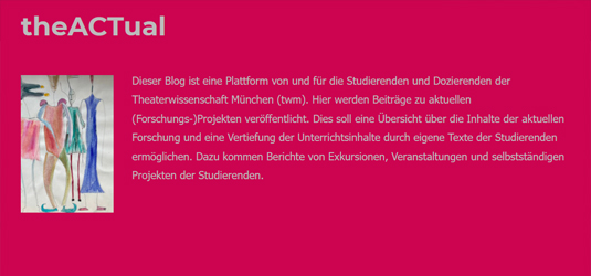 Screenshot Blog The Actual